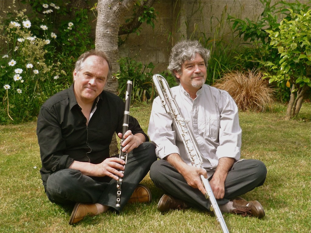 Concert Jean-Mathias Petri & Jean-Michel Veillon au Café-culture L'improbable à Plestin-Les-Grèves (22) @ Café-Culture L'improbable