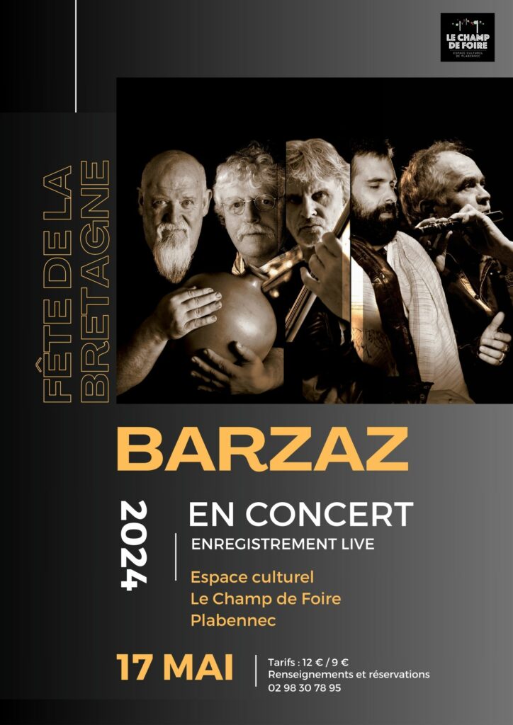 Barzaz en concert à Plabennec @ Espace du Champ de Foire